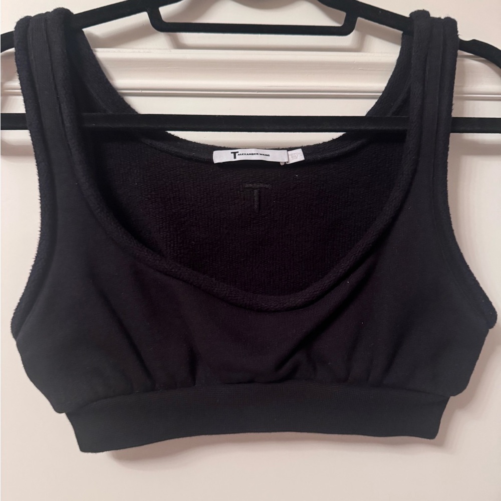 Alexander Wang Black Bra Top